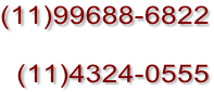 (11)99688-6822  (11)4324-0555